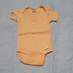 Orange onesie